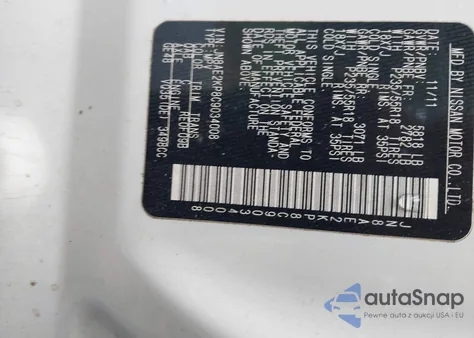 2012 Nissan Quest Sl from USA, damaged, VIN JN8AE2KP8C9034008